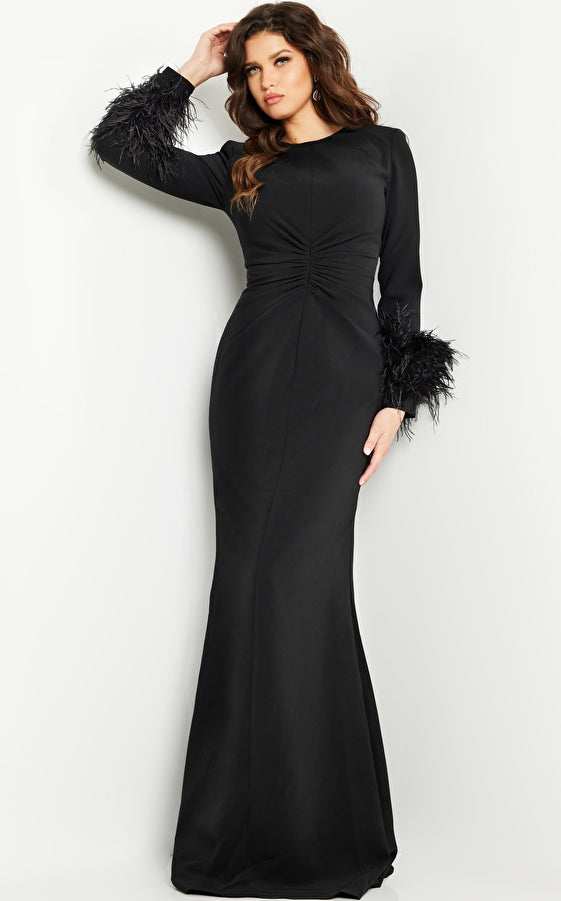 jovani long sleeve formal dresses