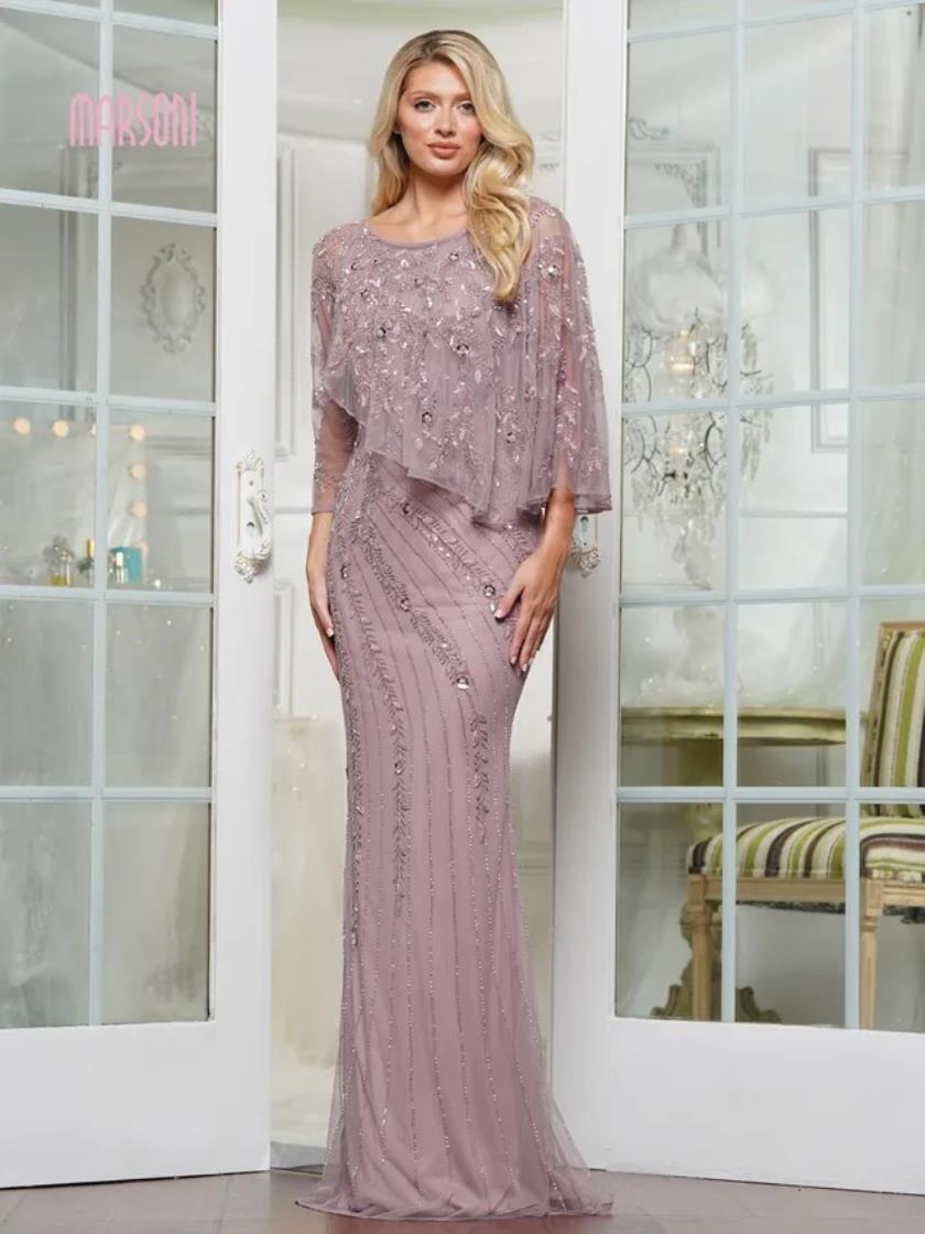 Dusty rose dress mother of the bride best sale