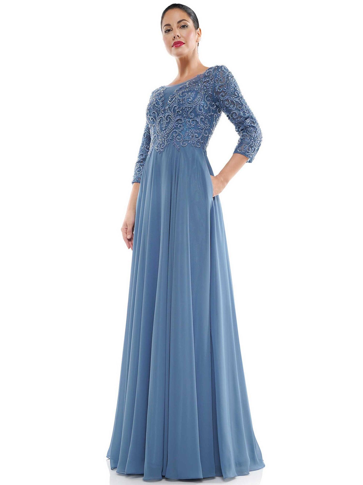 Slate Blue Mother of the Bride Dresses