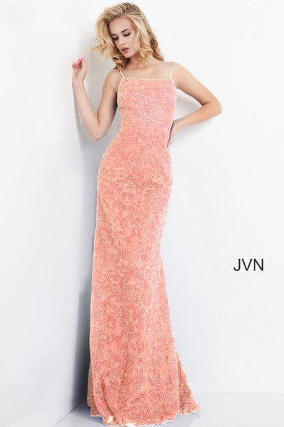 Splash Peach Prom Dresses