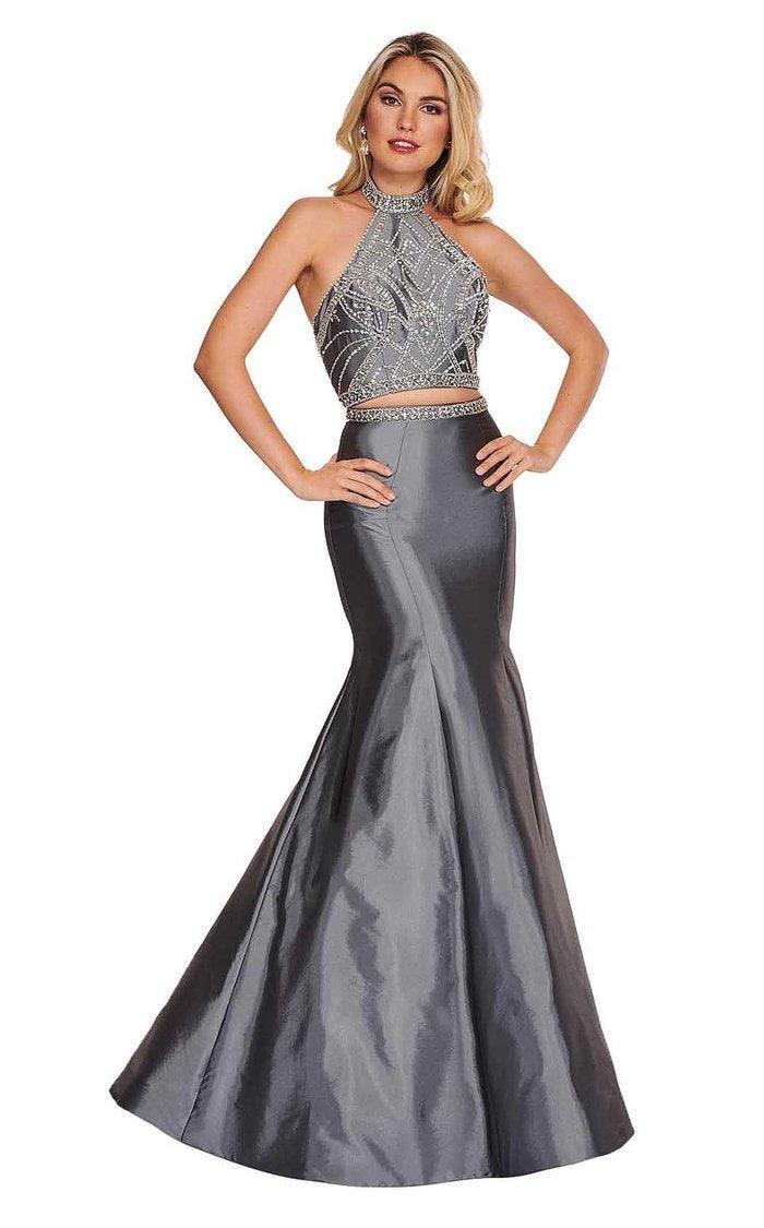 Rachel Allen Prom Dress Gray