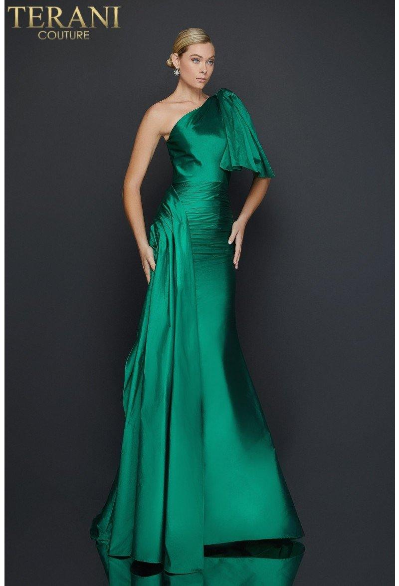 Terani 2024 green dress