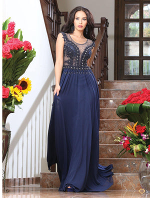 Navy Dresses - The Dress Outlet