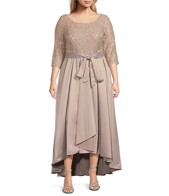 Alex Evenings 84122468 Plus Size Long Formal Dress