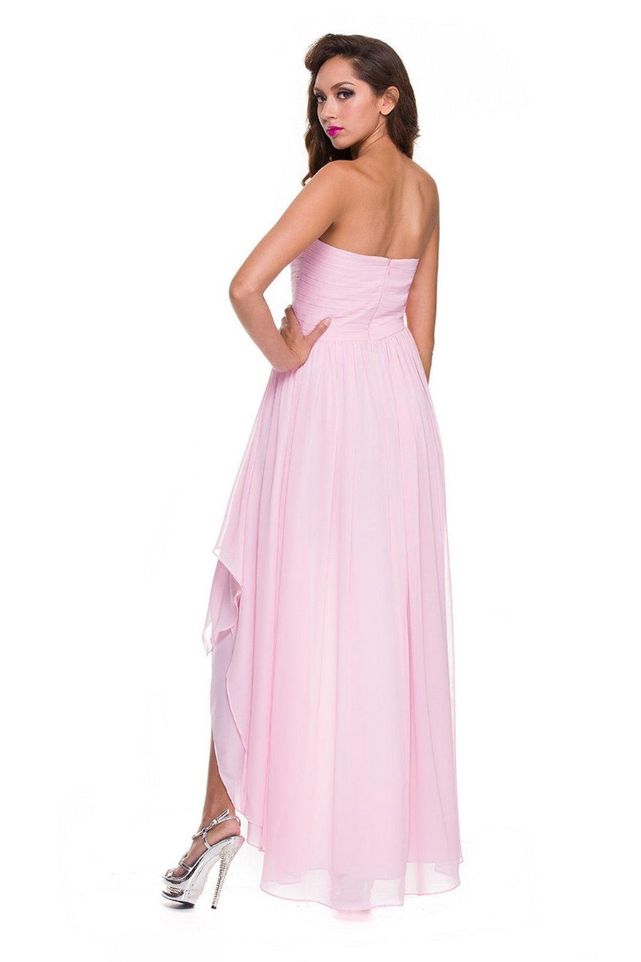 Nox Anabel 2699 Strapless High Low Evening Dress Sale