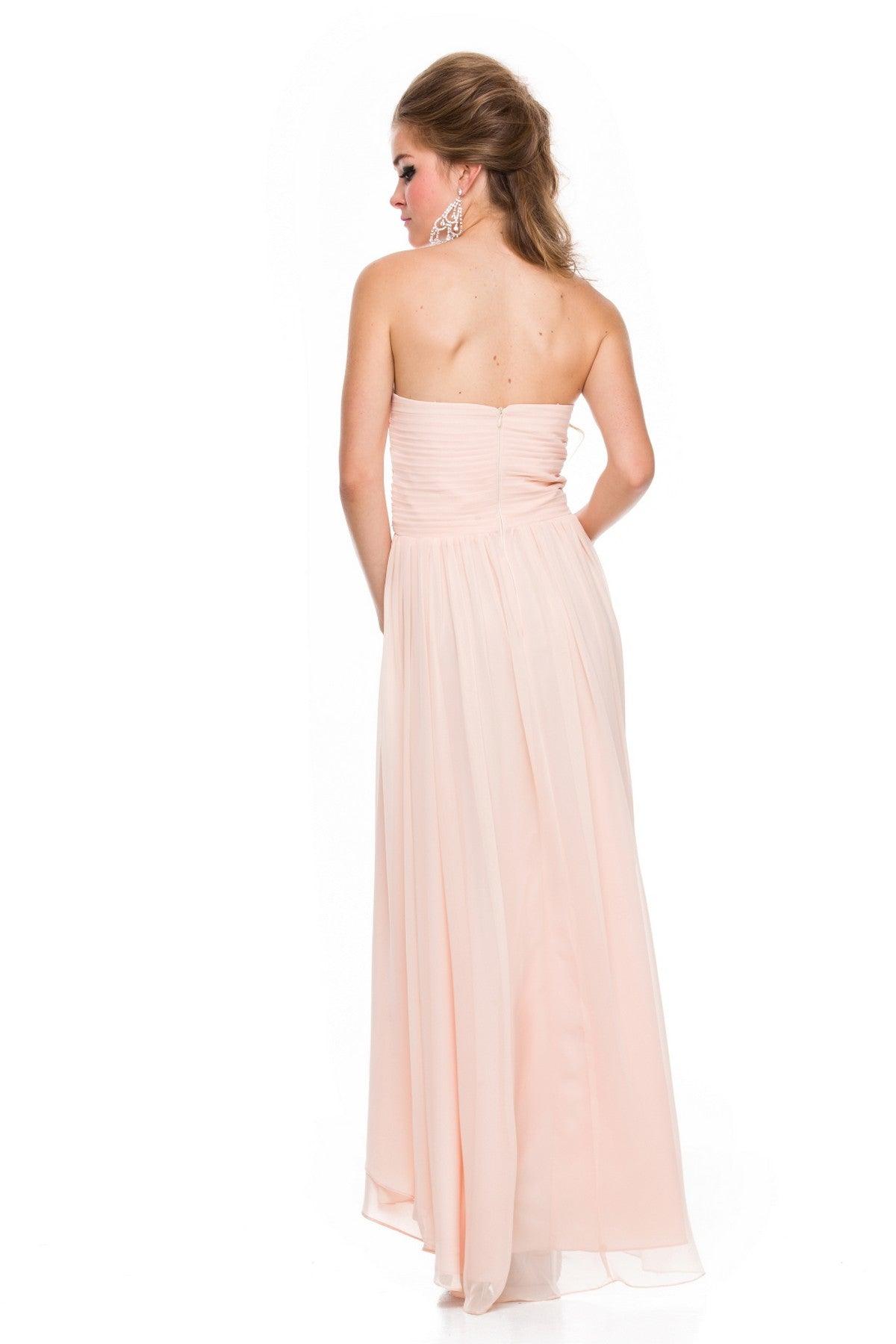 Nox Anabel 2699 Strapless High Low Evening Dress Sale