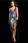 Jovani 06561 Beaded Long Formal Prom Dress