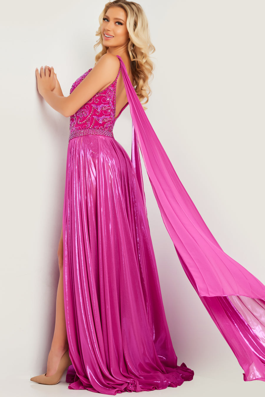 Jovani Prom Long Formal Evening Dress 07249 - The Dress Outlet