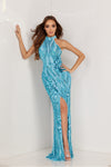 Prom Dresses Fitted Long Formal Prom Dress Sky