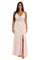 Formal Dresses Long Spaghetti Strap Evening Gown Blush