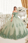 Quinceanera Dresses Long Ball Gown Quinceanera Dresses Sage