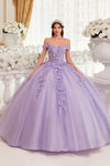 Quinceanera Dresses Long Glitter Formal Quinceanera Ball Gown Lavender