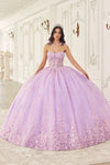 Quinceanera Dresses Long Quinceanera Removable Capelet Ball Gown Lilac