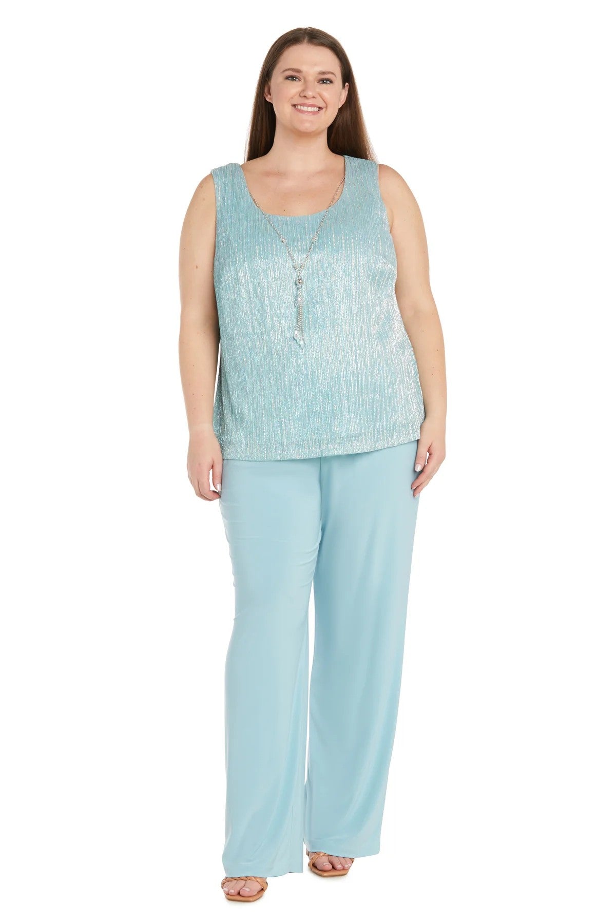 Pant Suit Plus Size Formal Long Pant Suit Seafoam