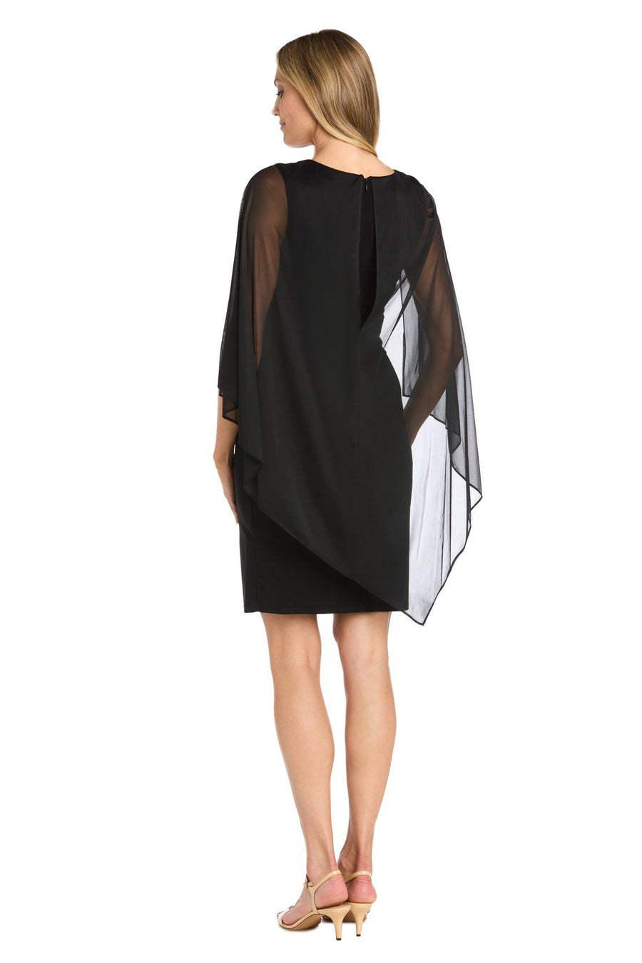 Cocktail Dresses Short Ruched Cocktail Dress  Black