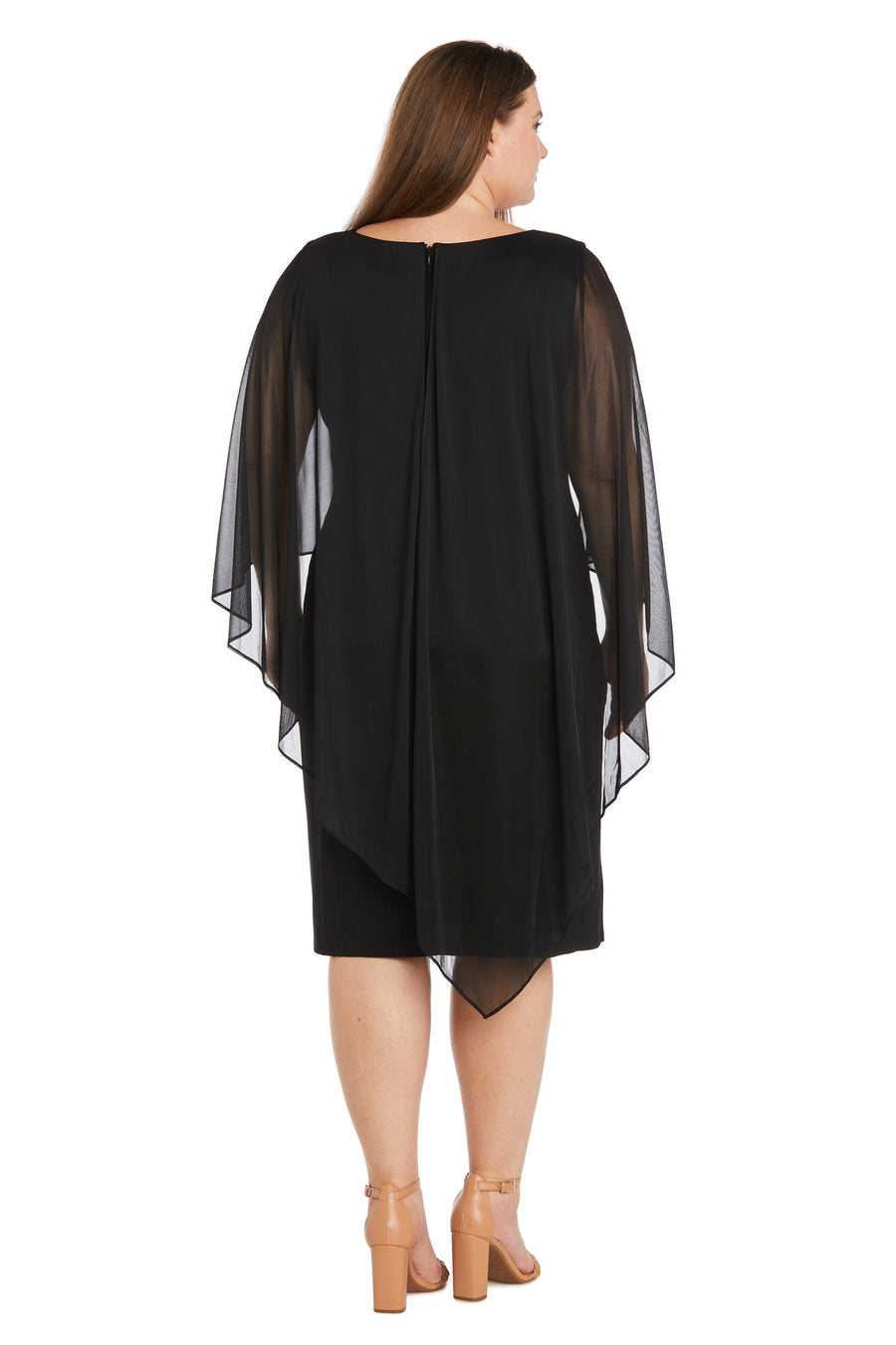 Plus Size Dresses Short Plus Size Cocktail Dress Black