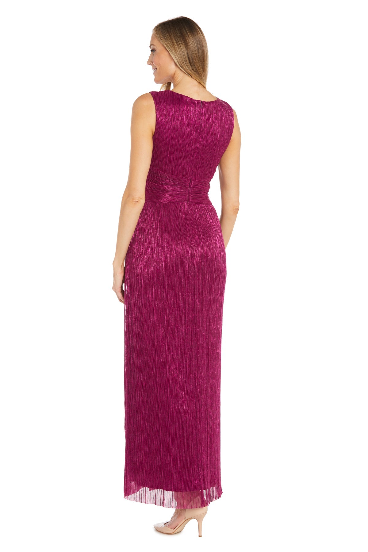 Mother of the Bride Dresses Long Metallic Dress Mother of the Bride Fuchsia