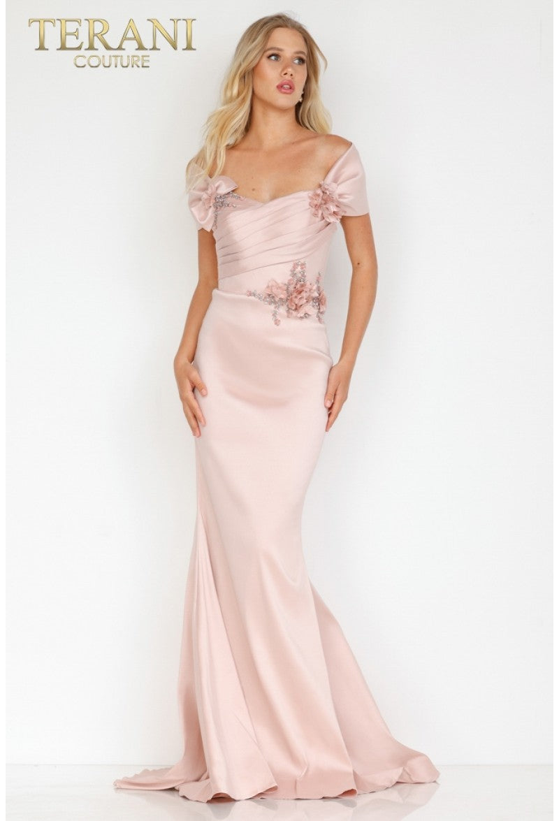 Mother of the Bride Dresses Long Mother of the Bride Formal Mermaid Dress Rose