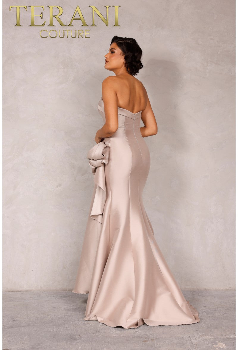 Formal Dresses Formal Prom Long Mermaid Dress Taupe