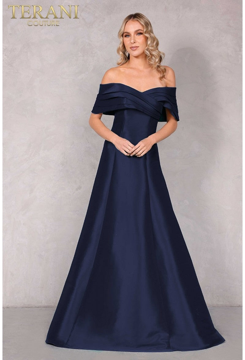 Formal Dresses Formal A Line Long Prom Dress Navy