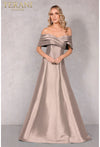 Formal Dresses Formal A Line Long Prom Dress Taupe