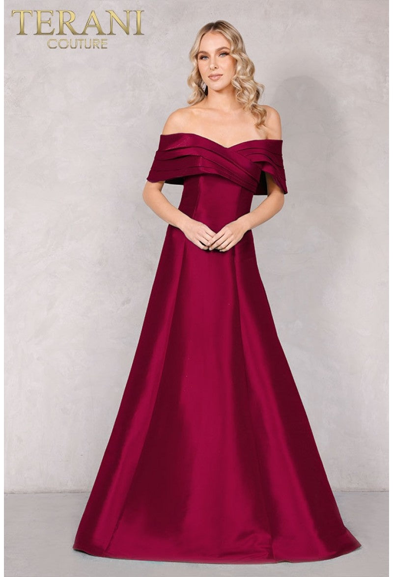 Formal Dresses Formal A Line Long Prom Dress Wine