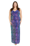 Plus Size Dresses Long Evening Seqiun Formal Dress Purple