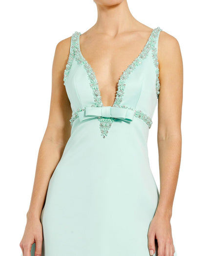 Cocktail Dresses Short Beaded A Line Prom Cocktail Dress Mint
