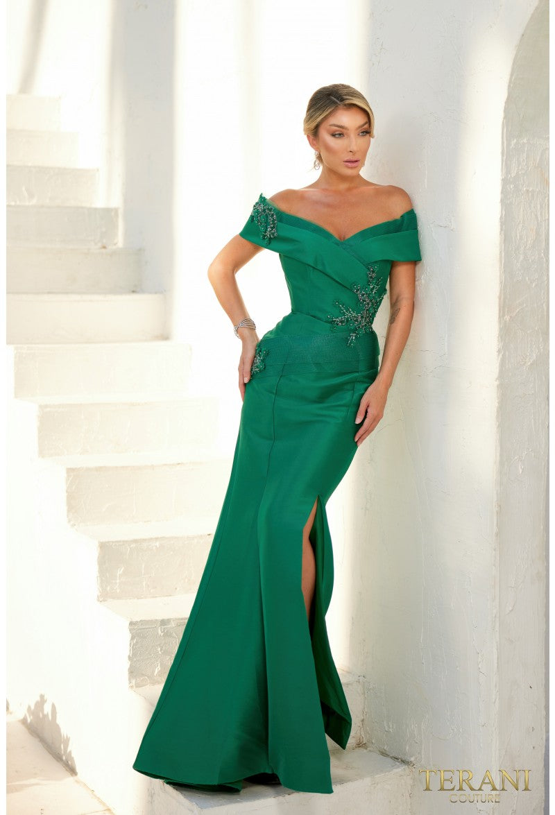 Formal Dresses Long Formal Prom Mermaid Dress Emerald