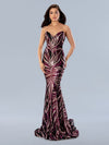 Prom Dresses Long Prom Sequin Formal Dress Plum