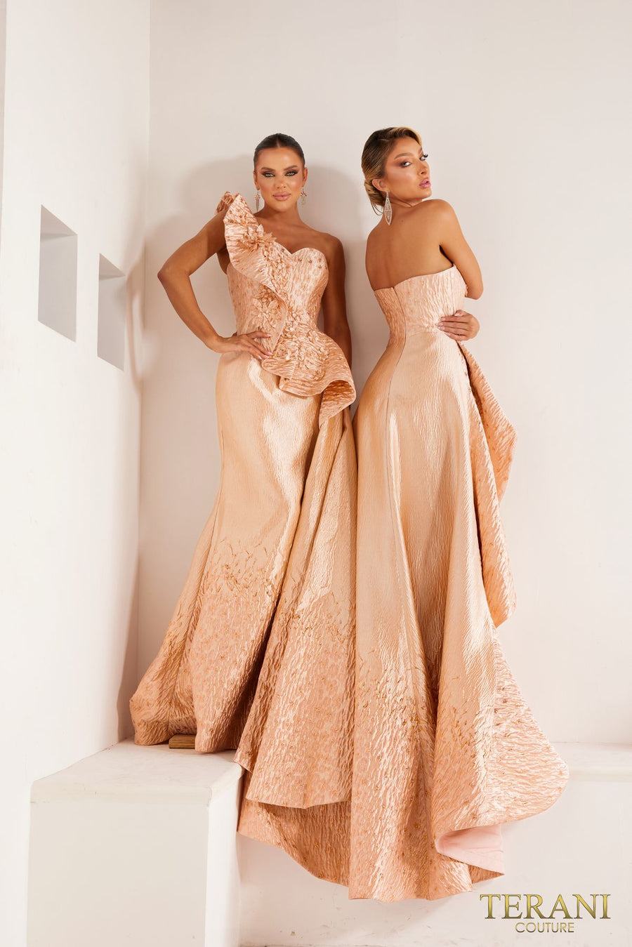 Formal Dresses A Line Long Formal Evening Dress Blush Gold