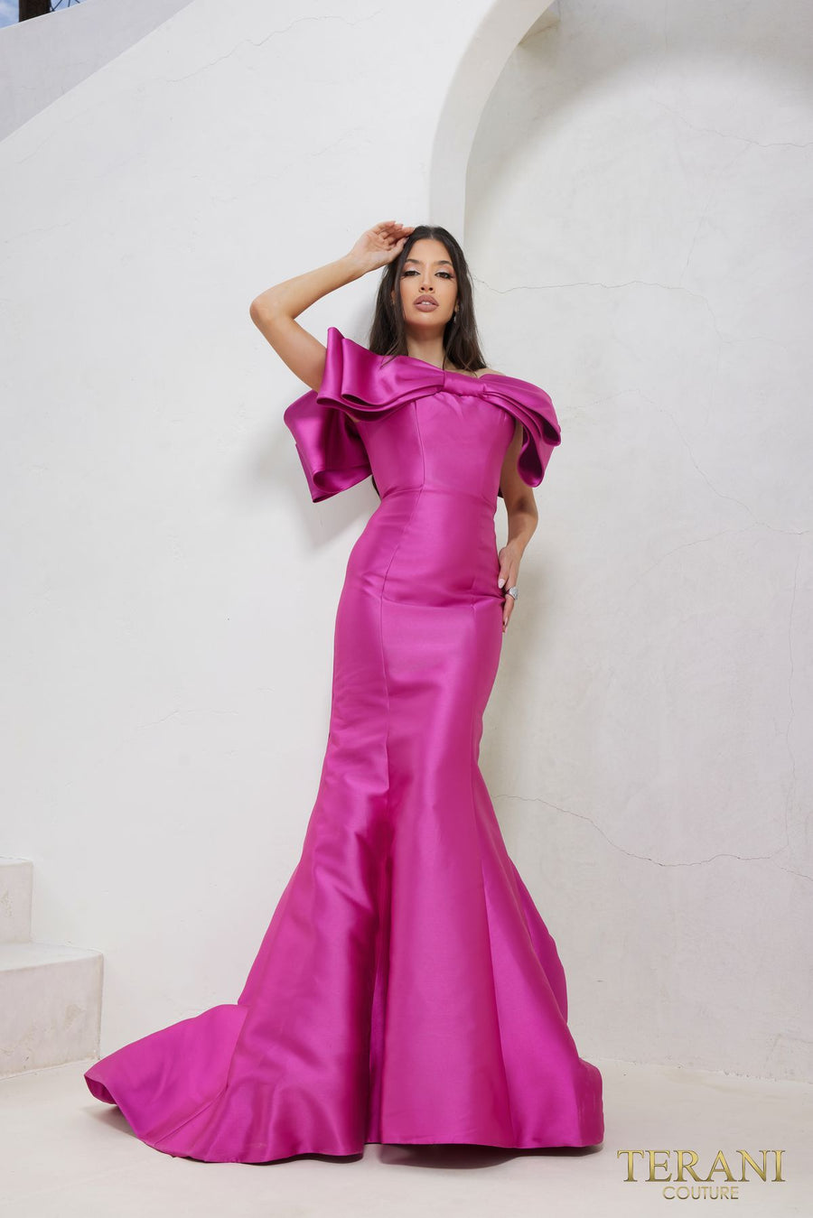 Formal Dresses Long Trumpet Evening Dress Fuchsia