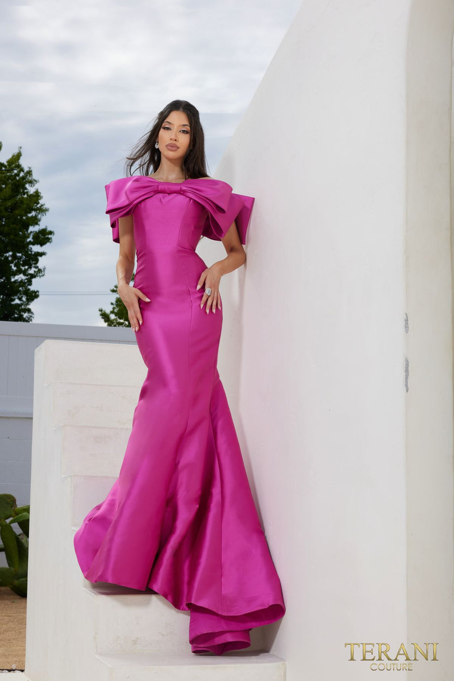 Formal Dresses Long Trumpet Evening Dress Fuchsia