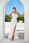 Formal Dresses  Long Trumpet Evening Formal Dress Ivory