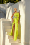 Formal Dresses Long Asymmetrical Formal Evening Dress Citrine