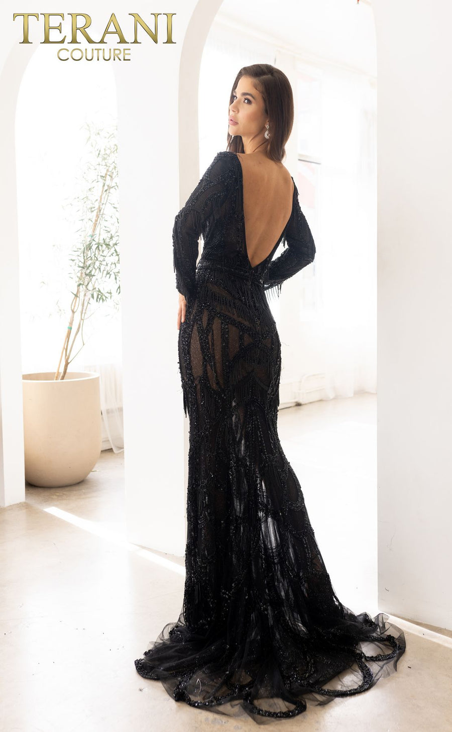 Formal Dresses Long Formal Evening Dress Black Nude