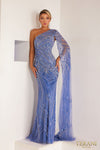 Formal Dresses Beaded Evening Long Formal Dress Slate