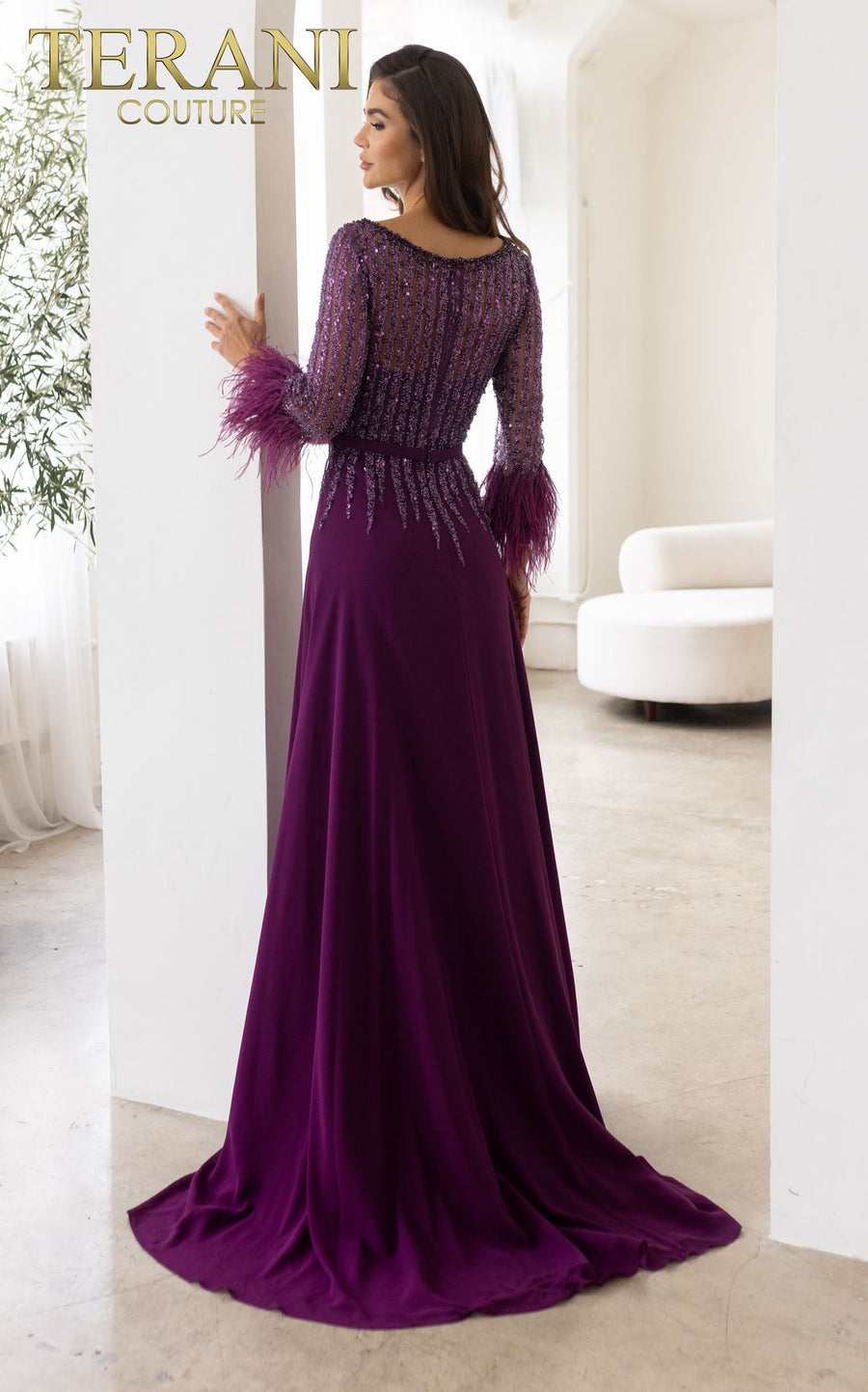 Mother of the Bride Dresses Long Evening Formal Mother of the Bride Dress Eggplant