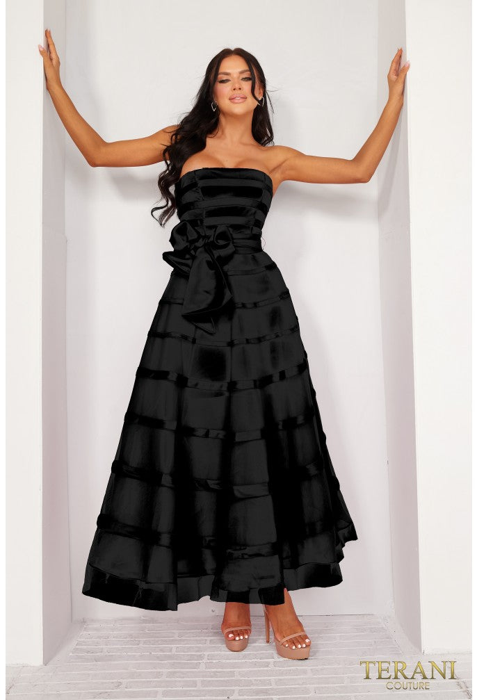 Prom Dresses A Line Prom Gown Black