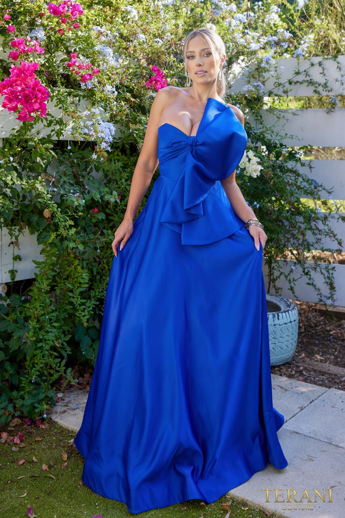 Formal Dresses Long A Line Formal Evening Ballgown Cobalt