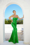 Prom Dresses Sequins Long Formal Prom Fitted Dress Emerald