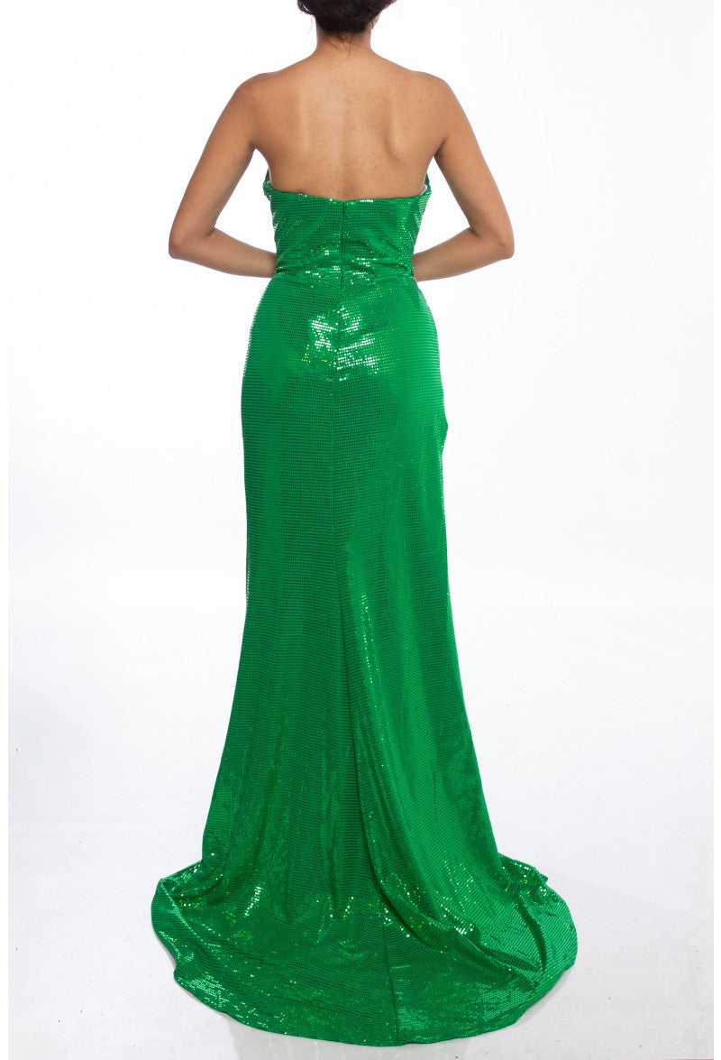 sunflower prom dress