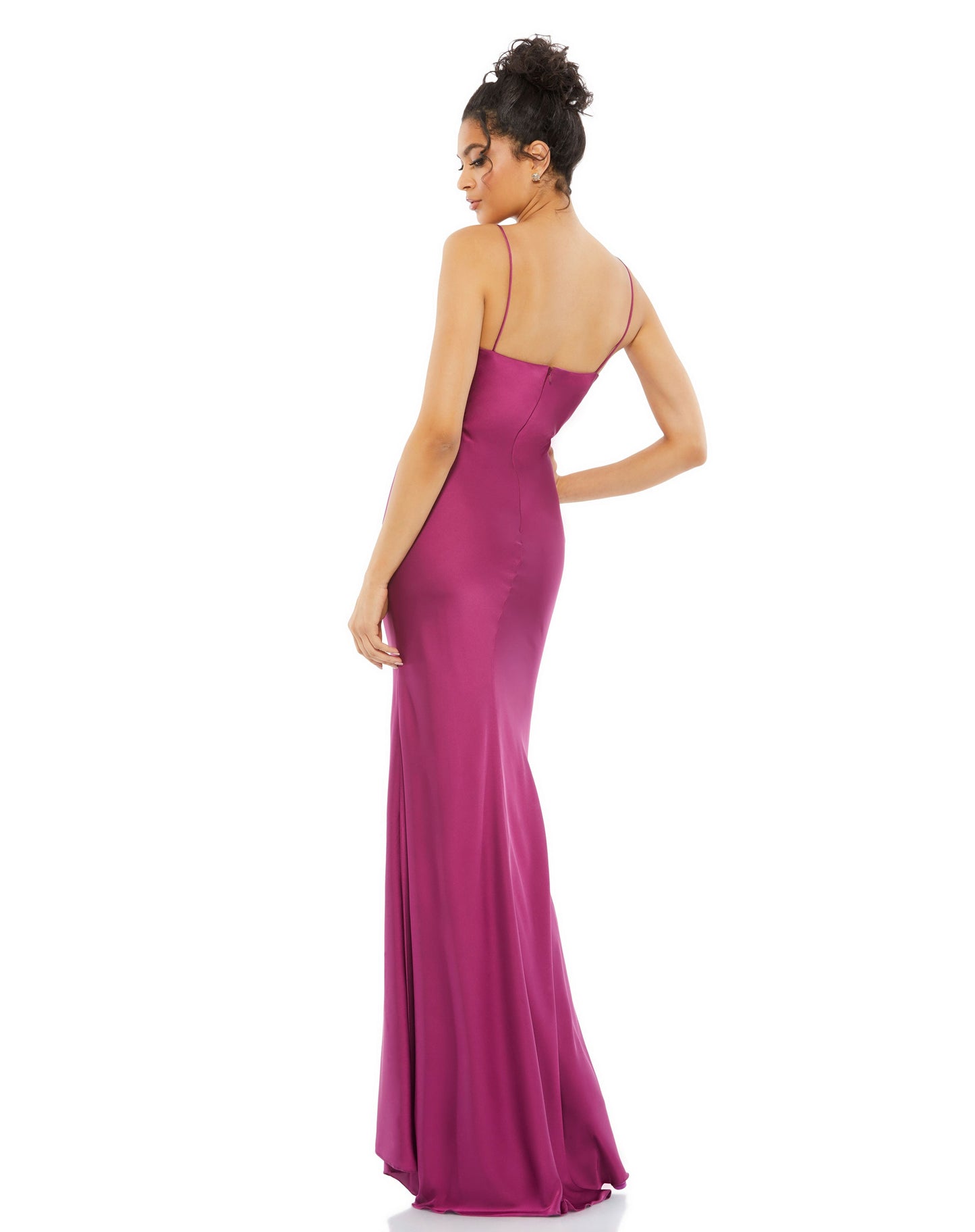 Mac Duggal Long Spaghetti Strap Formal Dress 26579 - The Dress Outlet