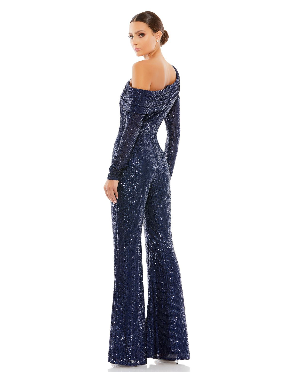 Mac Duggal 26596 Formal One Shoulder Jumpsuit