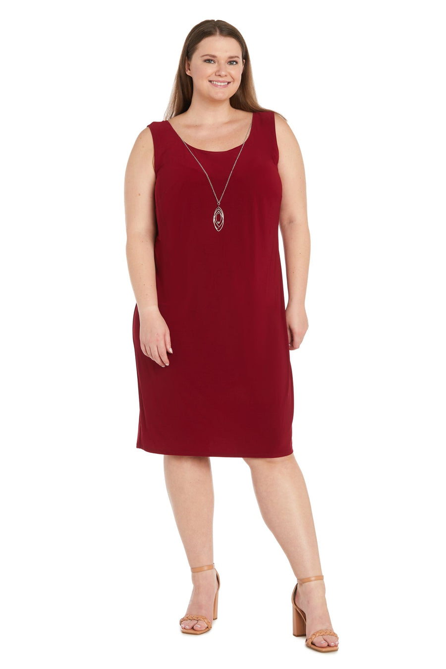 Plus Size Dresses Short Mother of the Bride Plus Size Jacket Dress Paprika