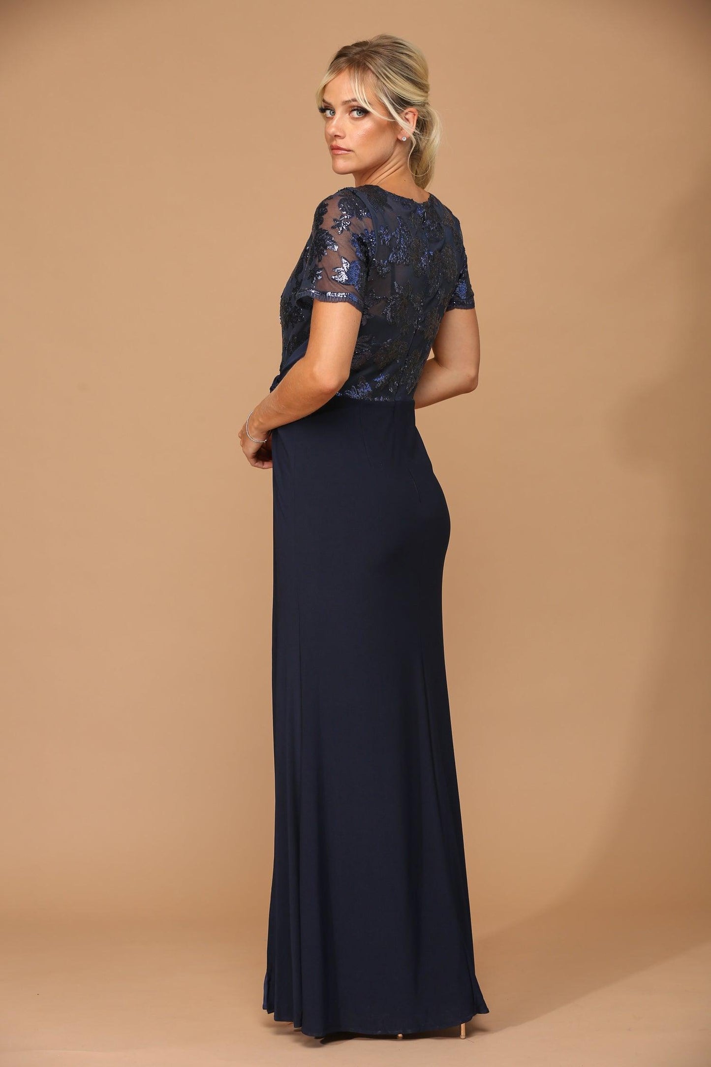 Long Formal Mother of the Bride Evening Dress