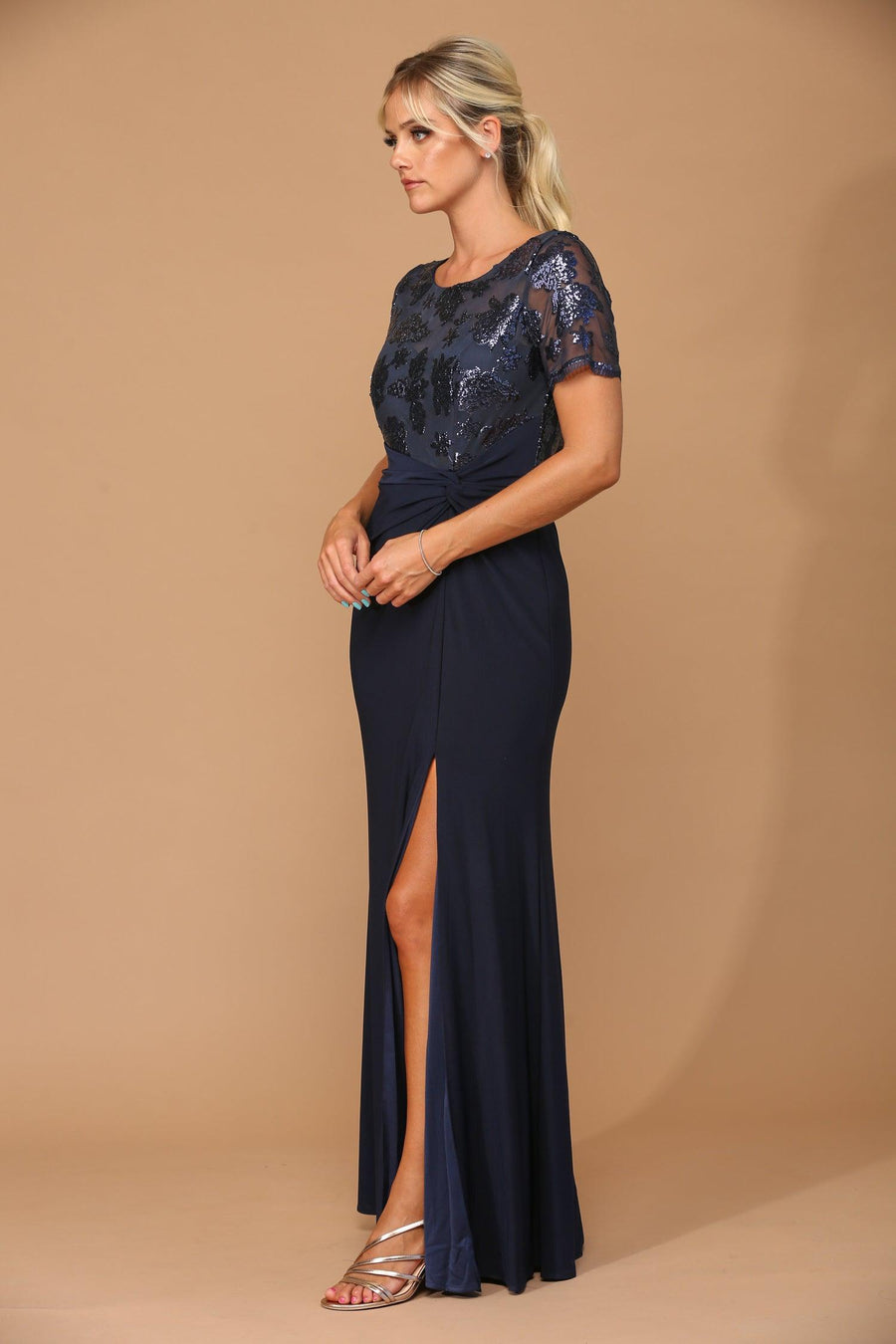 Long Formal Mother of the Bride Evening Dress