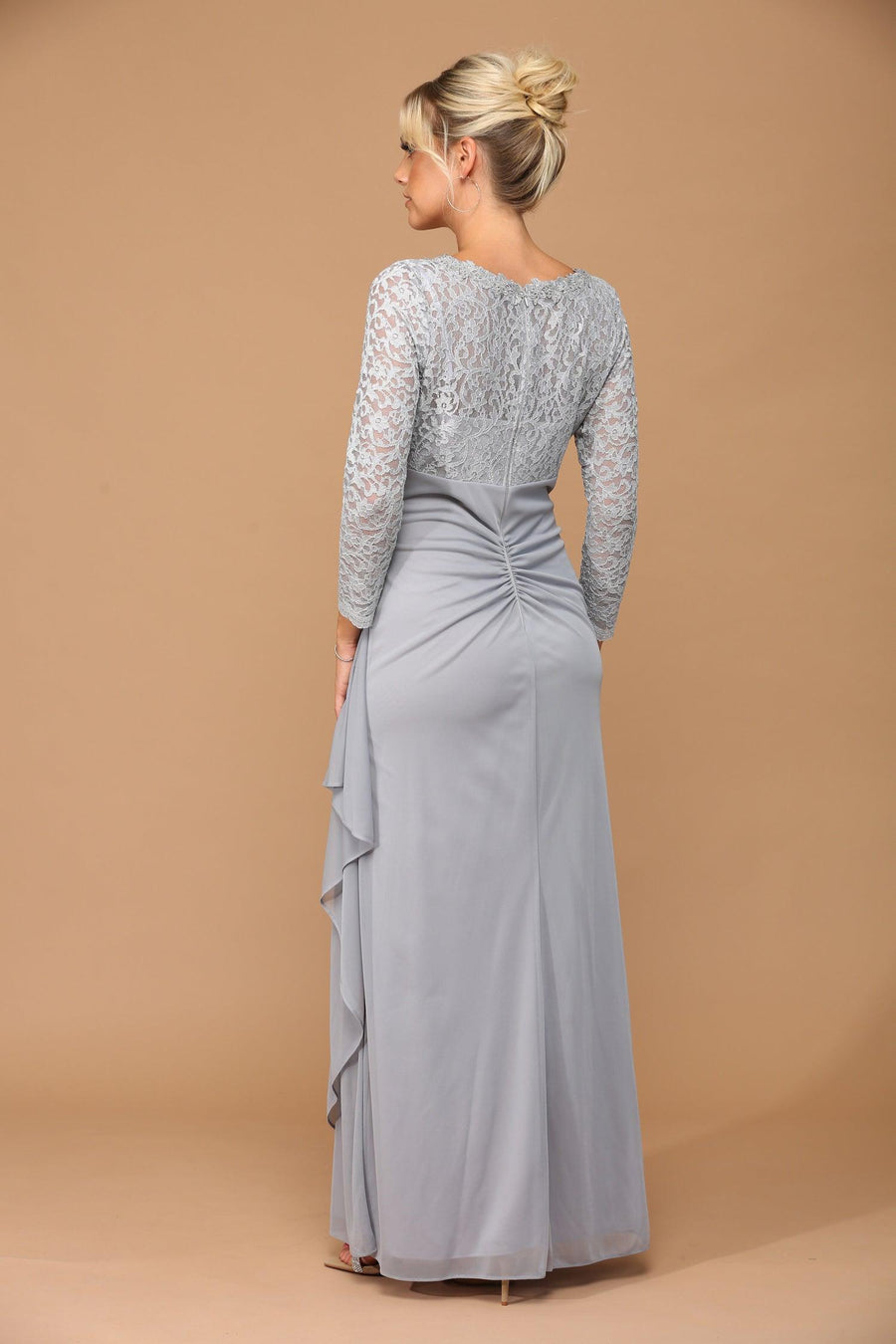 Long Sleeve Formal Mother of the Bride Evening Gown Sale