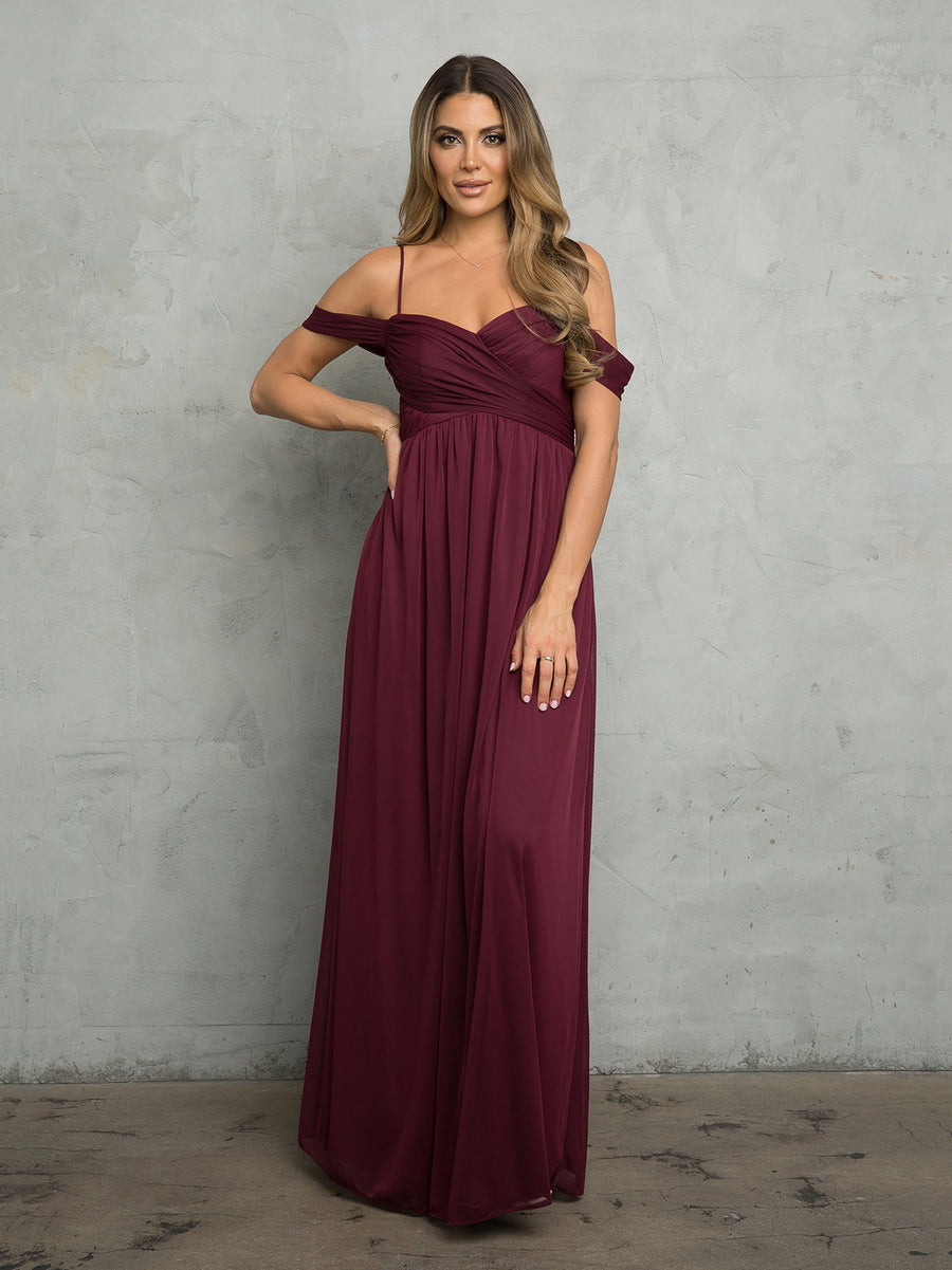 Prom Dresses Long Maternity Formal Prom Dress Burgundy