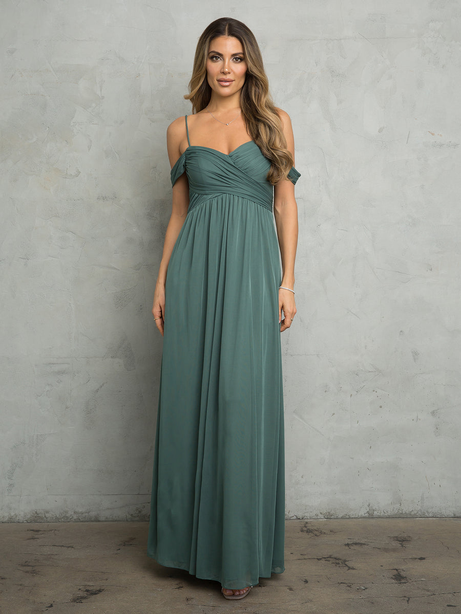 Prom Dresses Long Maternity Formal Prom Dress Eucalyptus